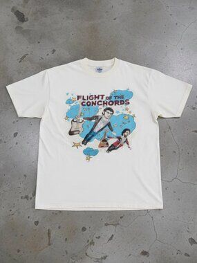 Vintage Flight of the Conchords Graphic T-Shirt | Funny Music Comedy Tee